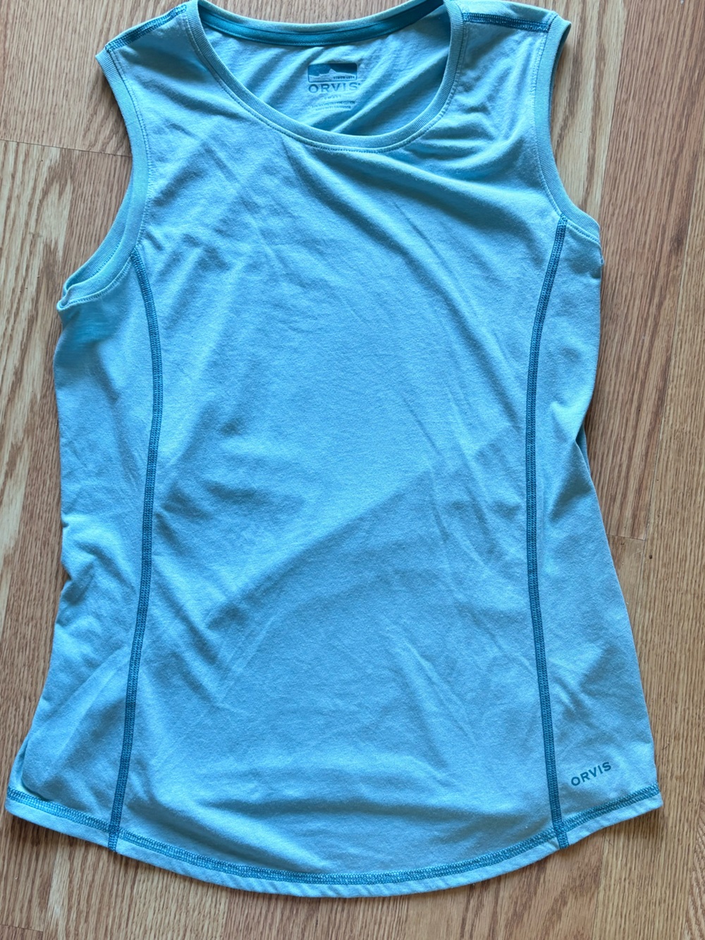 NWOT Orvis Blue Sleeveless Top Size Small